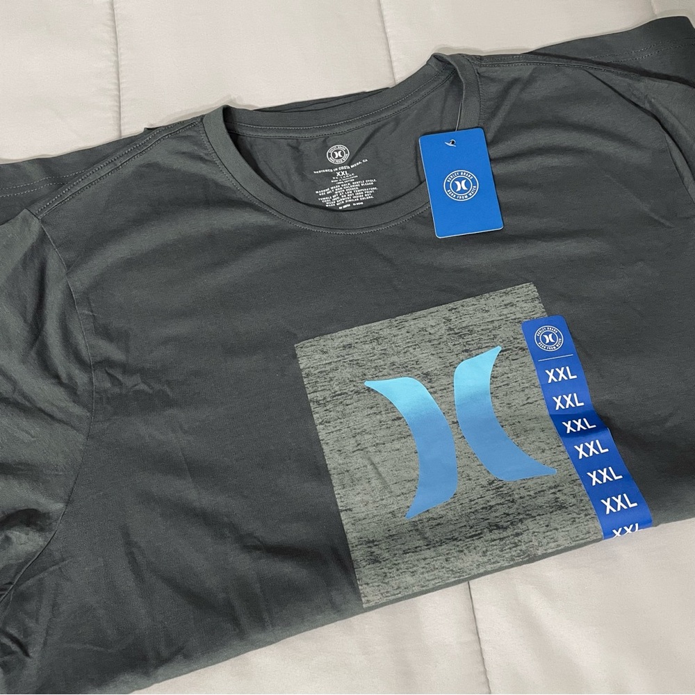 HURLEY Graphic Tee - Charcoal
